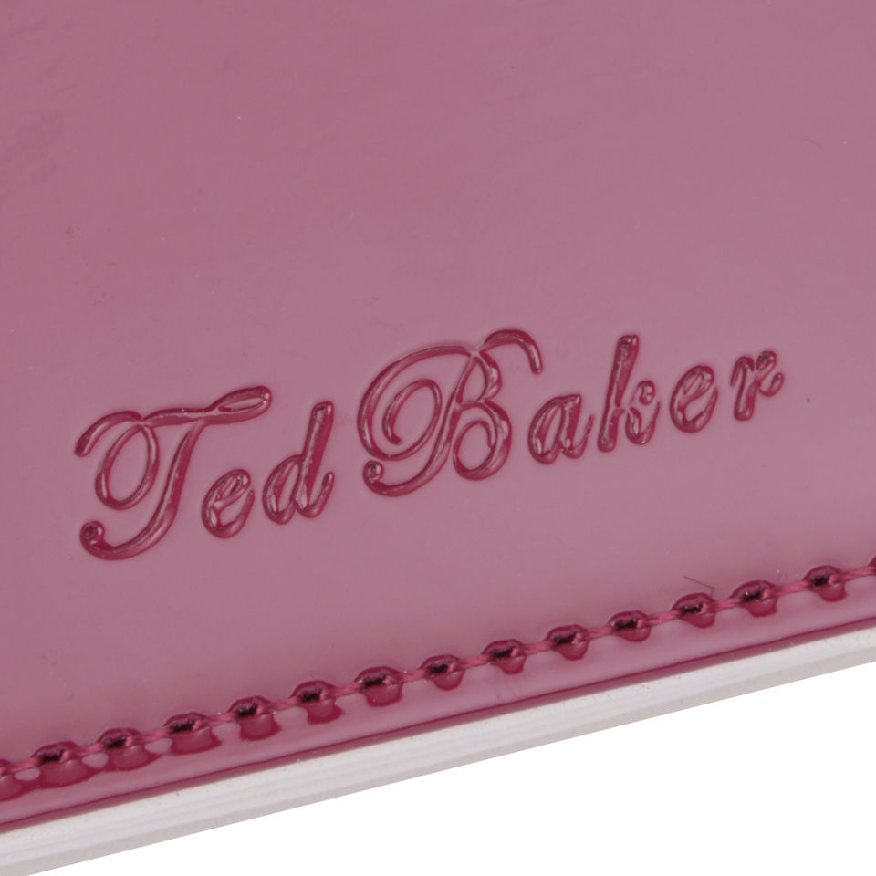 Ted Baker Women's Elorna Patent Leather Card Phone Case - Rhubarb