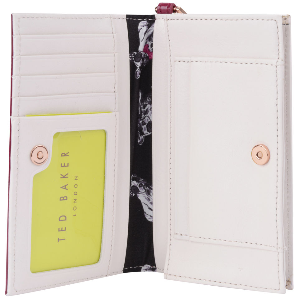 Ted Baker Women's Elorna Patent Leather Card Phone Case - Rhubarb