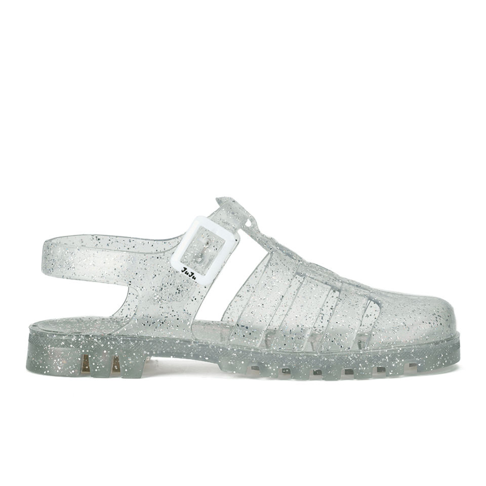 JuJu Women s Maxi Jelly Sandals Multi Glitter Allsole