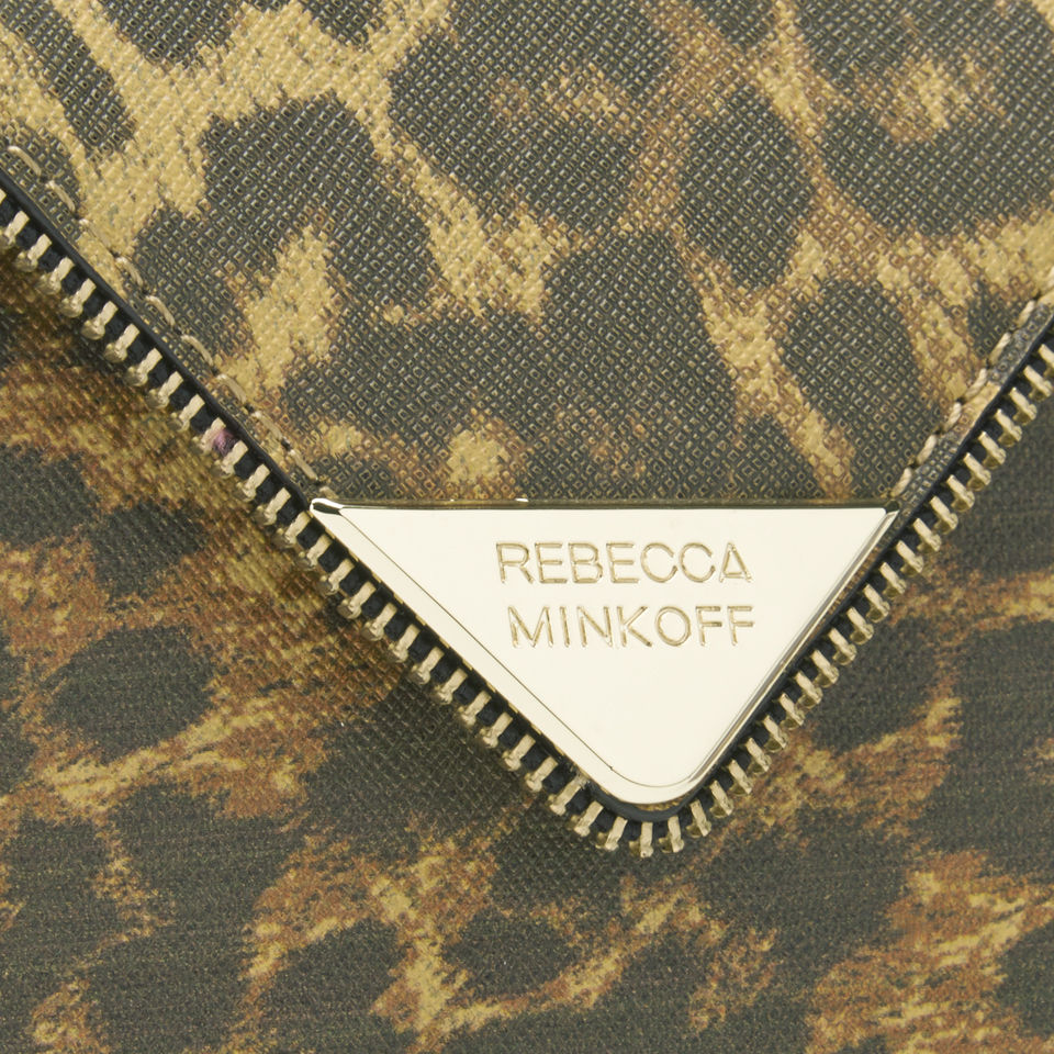 Rebecca Minkoff Women's Molly Metro Leather Purse - Leopard