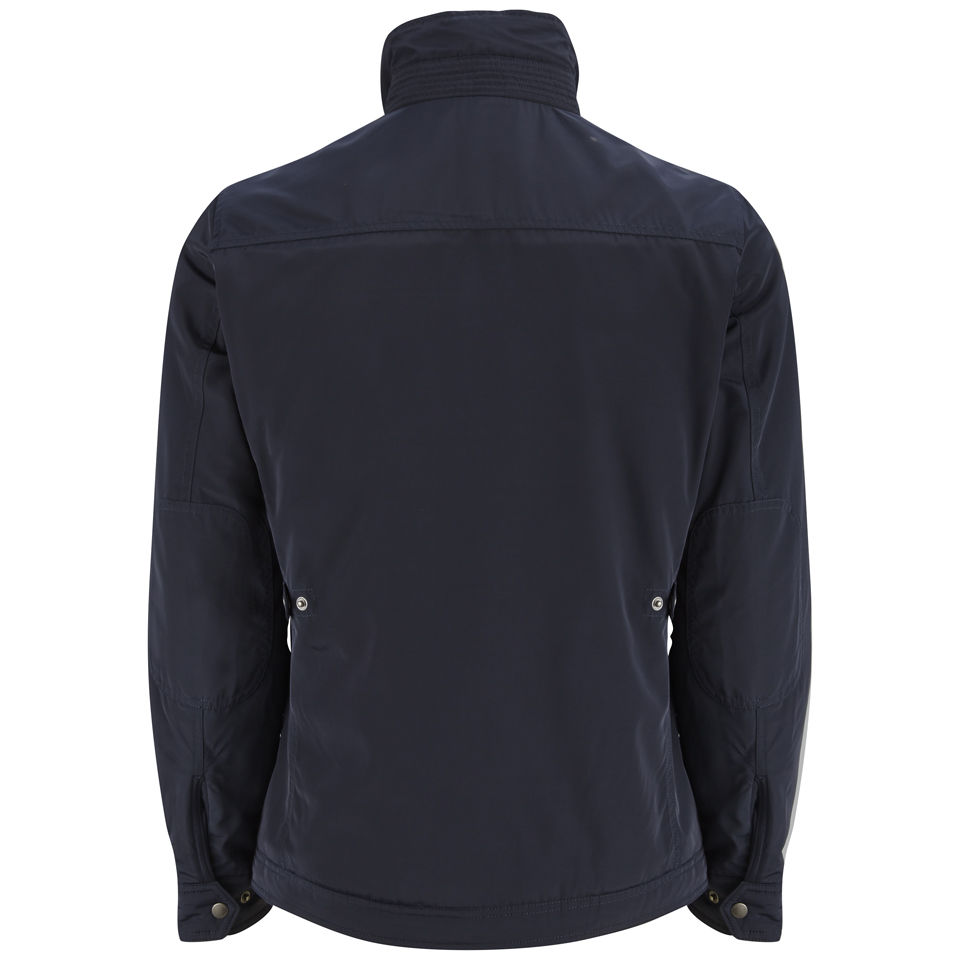 J.Lindeberg Men s Bailey Structured Poly Jacket Navy Coggles