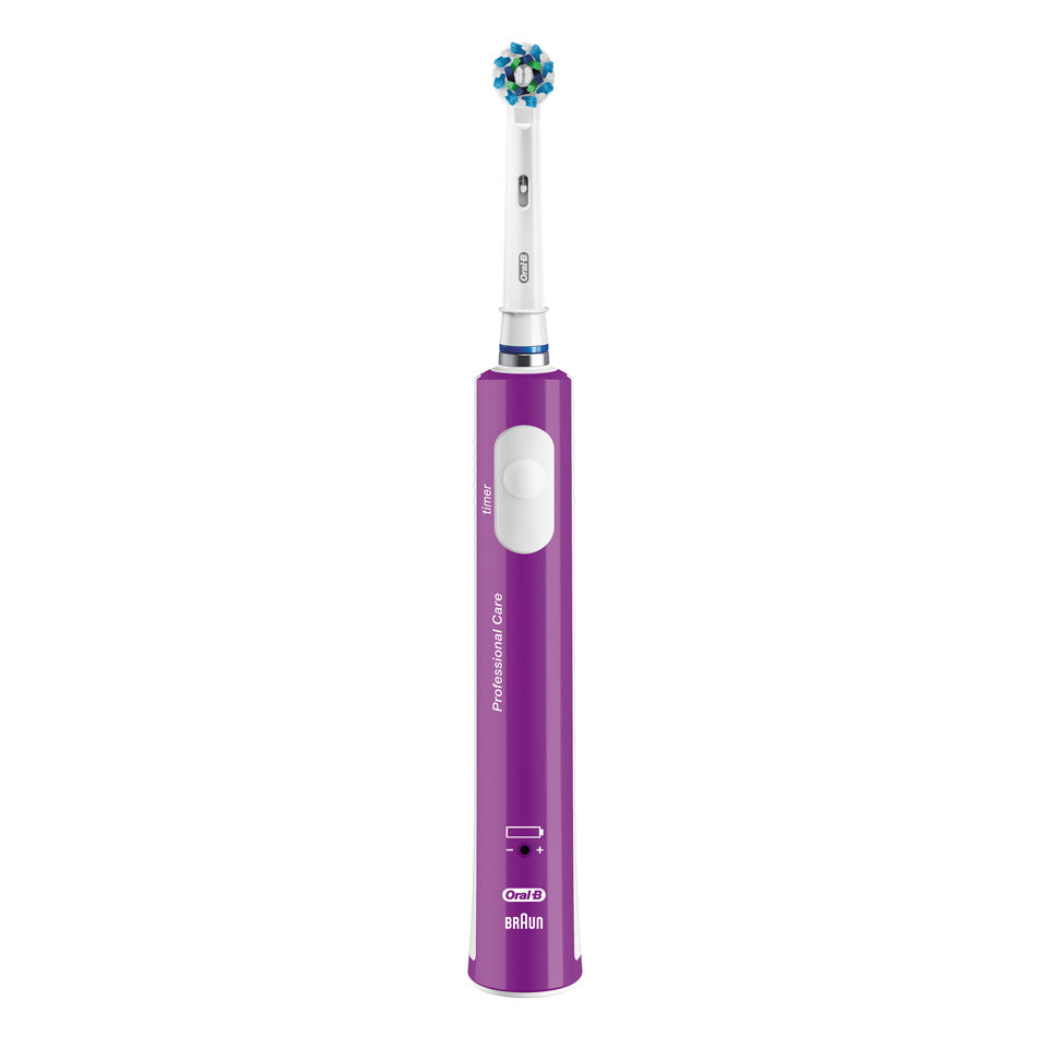 Oral B PRO 600 Colour Edition Toothbrush Purple Compra Online