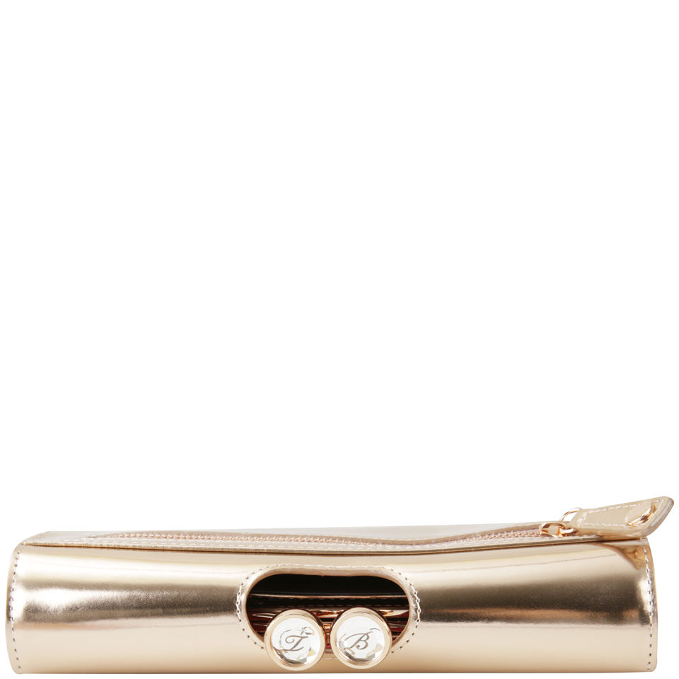 Ted Baker Women's Spinkl Mirrored Leather Purse - Rose Gold