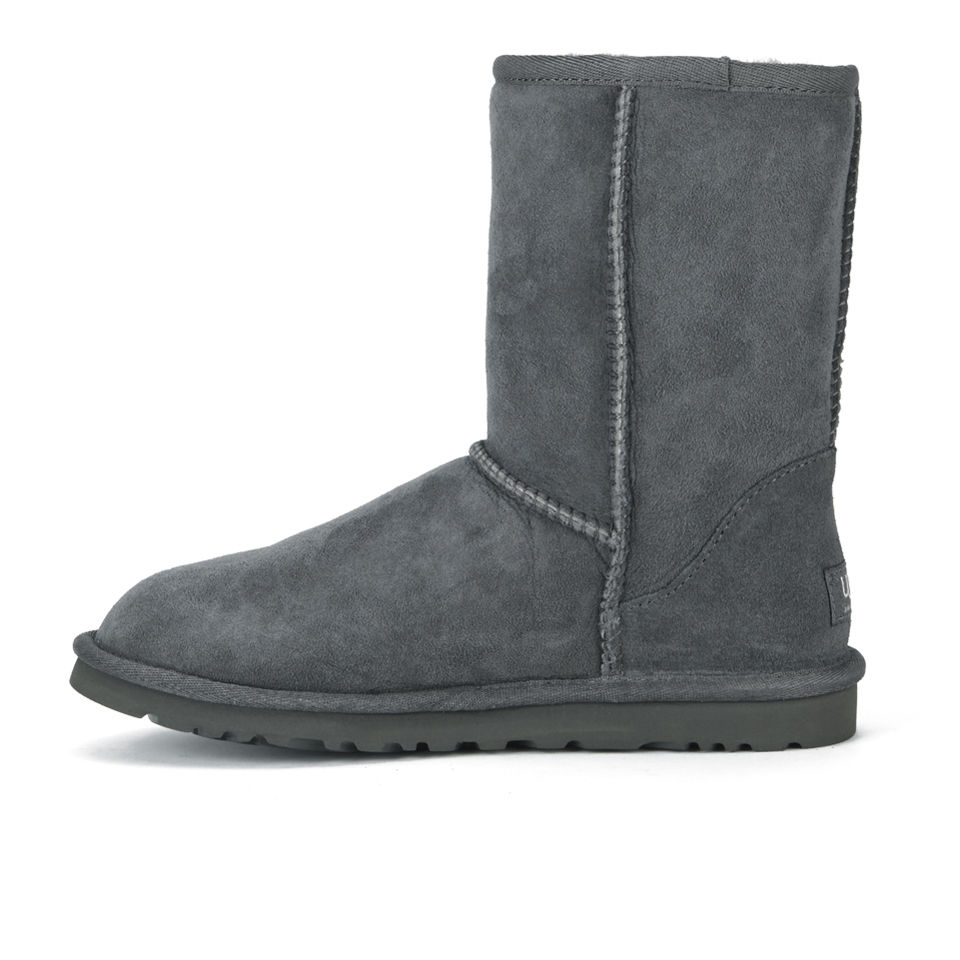 UGG Women's Classic Short Sheepskin Boots - Grey
