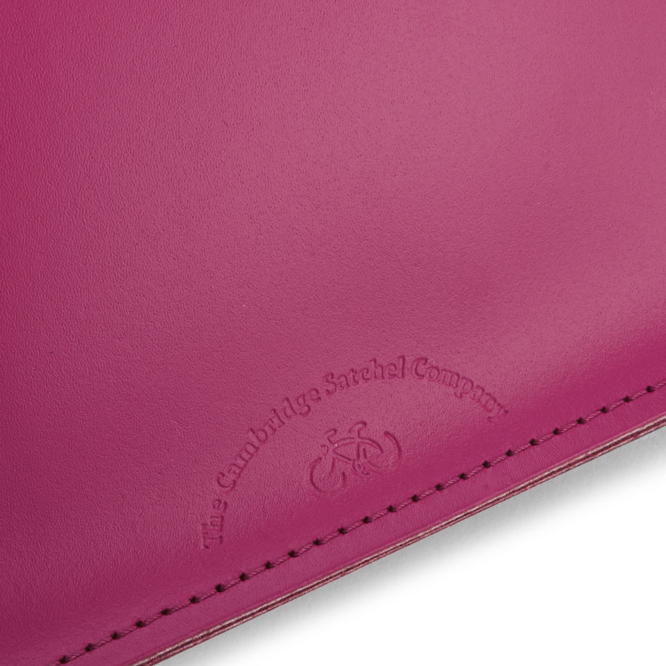 The Cambridge Satchel Company Women's 11 Inch Leather Satchel - Hot Pink