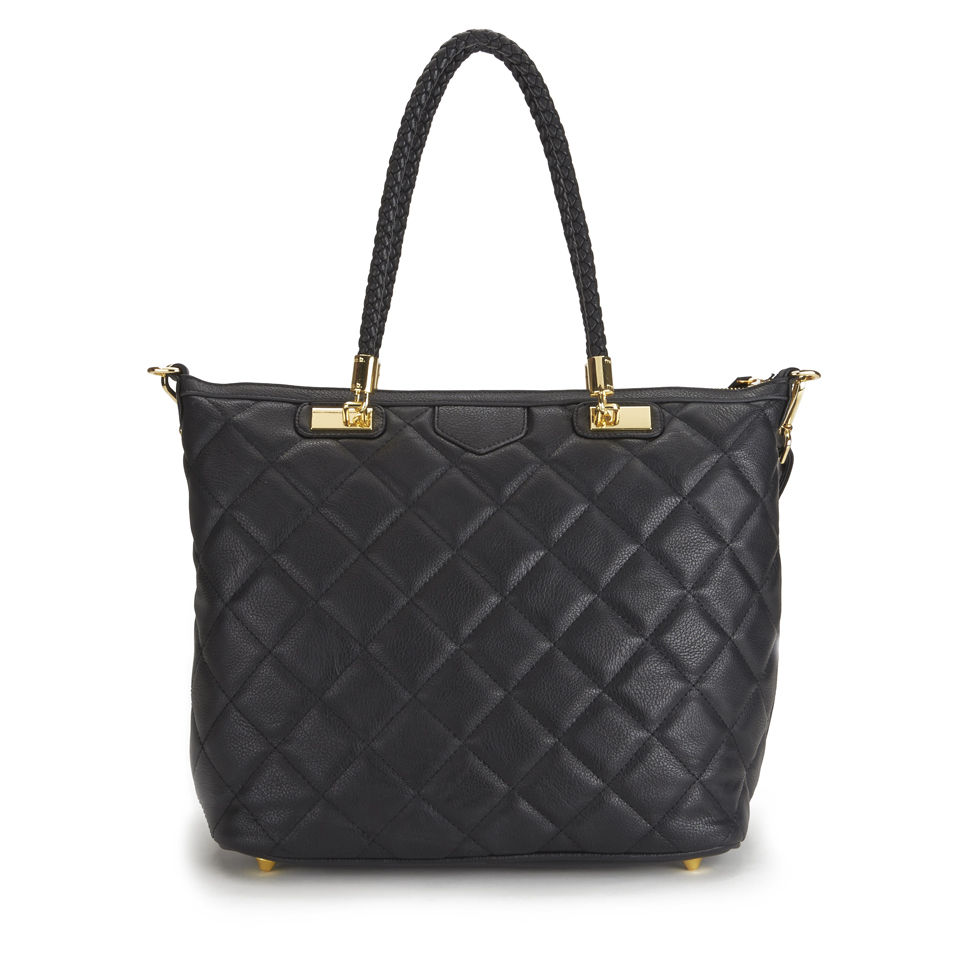 Marc B Hudson Nouveau Quilted Shopper Bag - Black