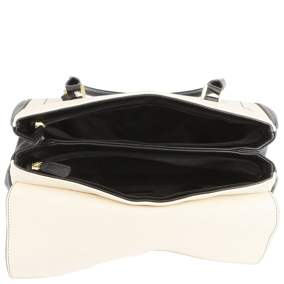 Fiorelli Franchesca East West Shoulder Bag Black White