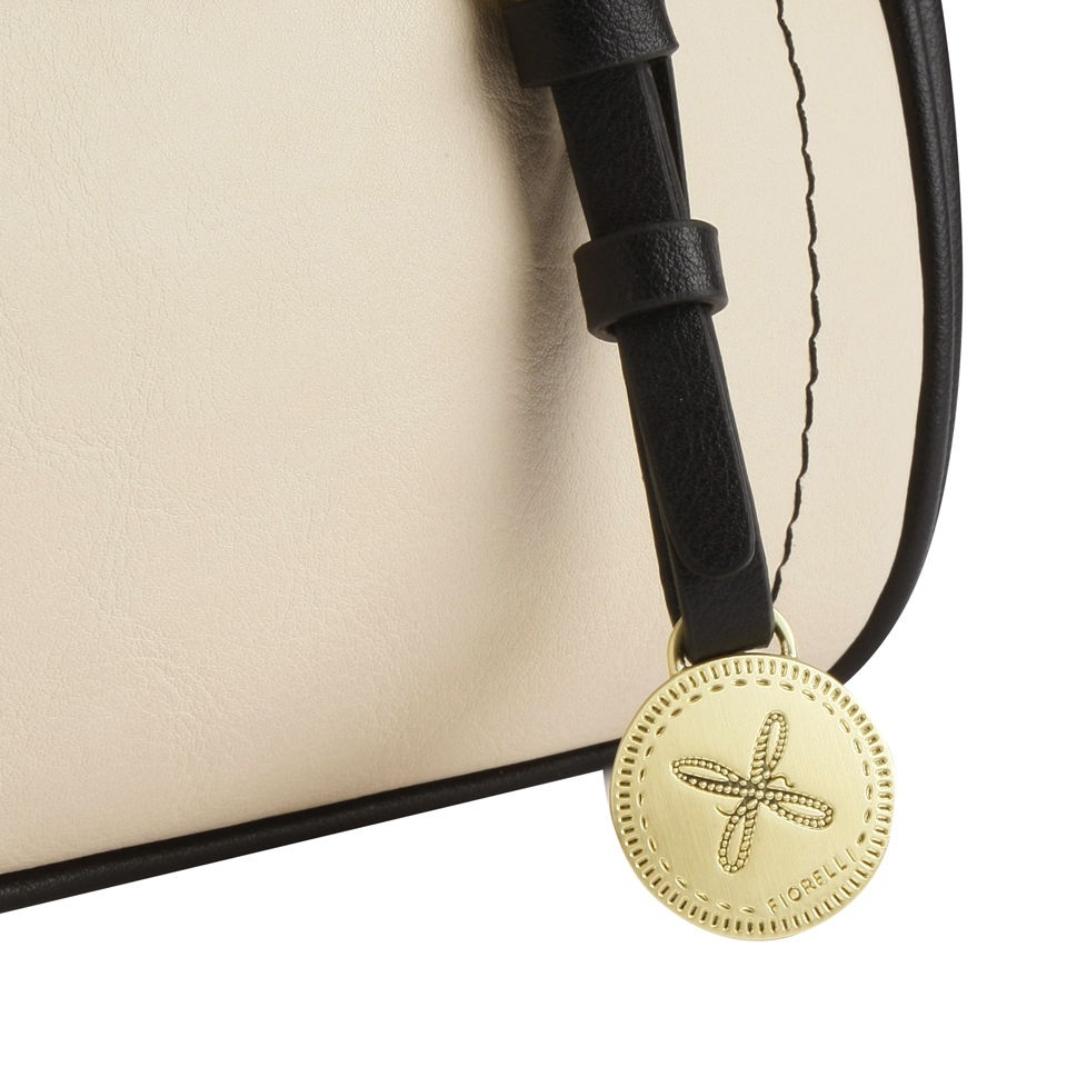 Fiorelli Franchesca East/West Shoulder Bag - Black/White