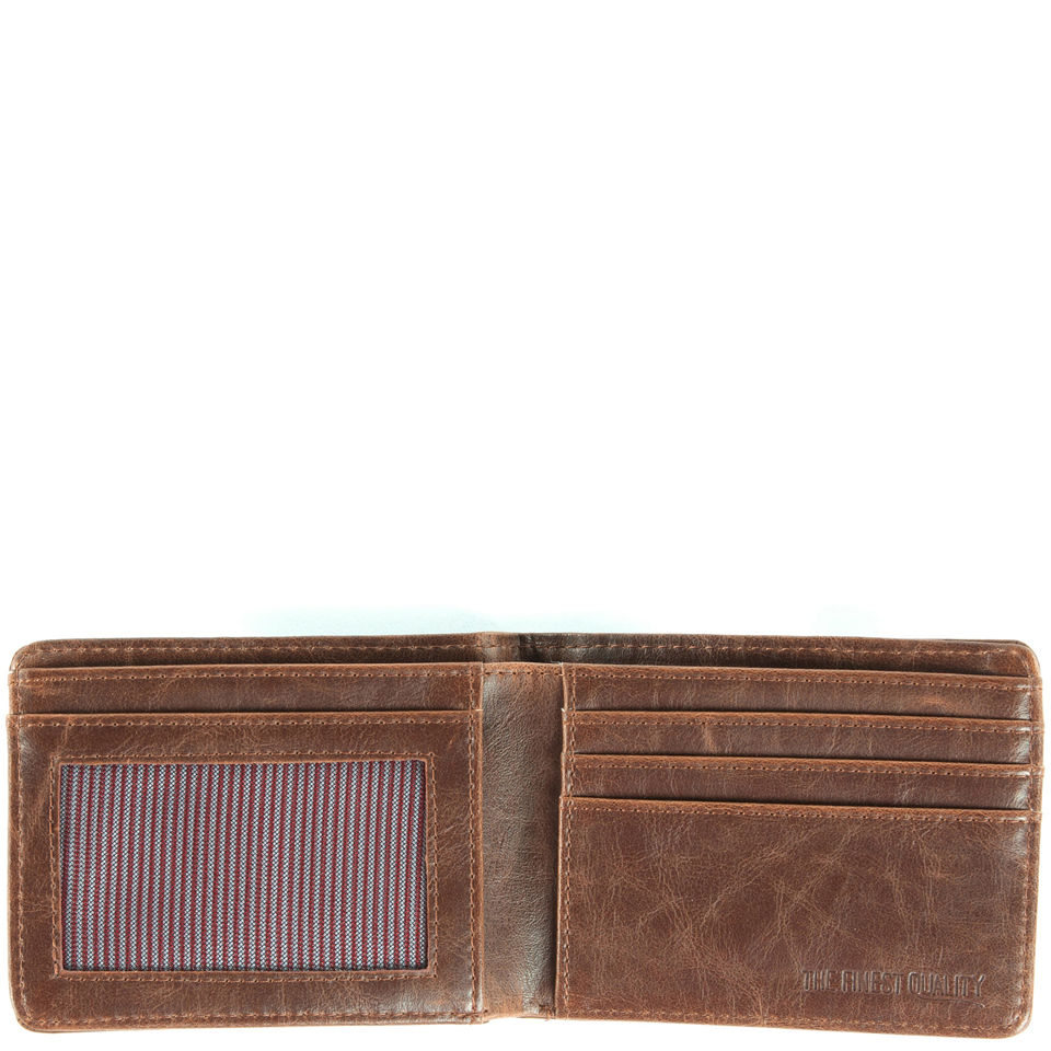 Herschel Supply Co. Hank Leather Wallet - Nubuck