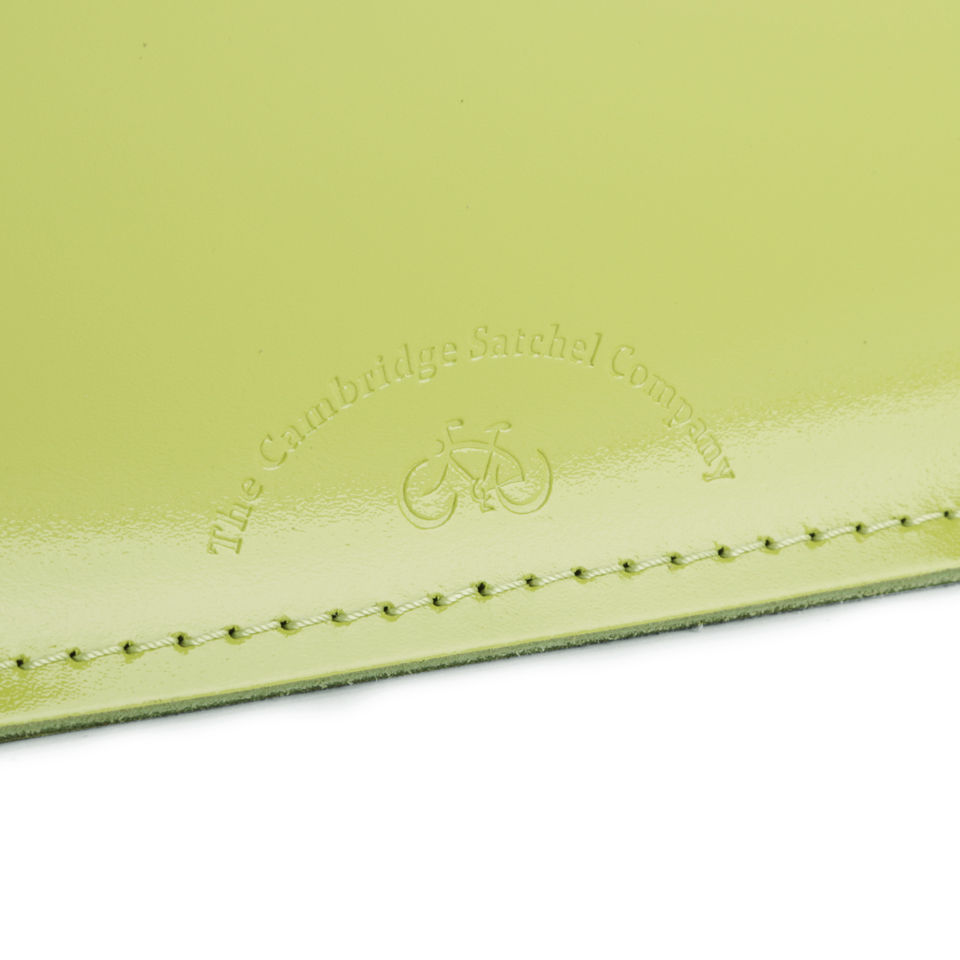 The Cambridge Satchel Company 13 Inch Patent Leather Satchel - Apple Green