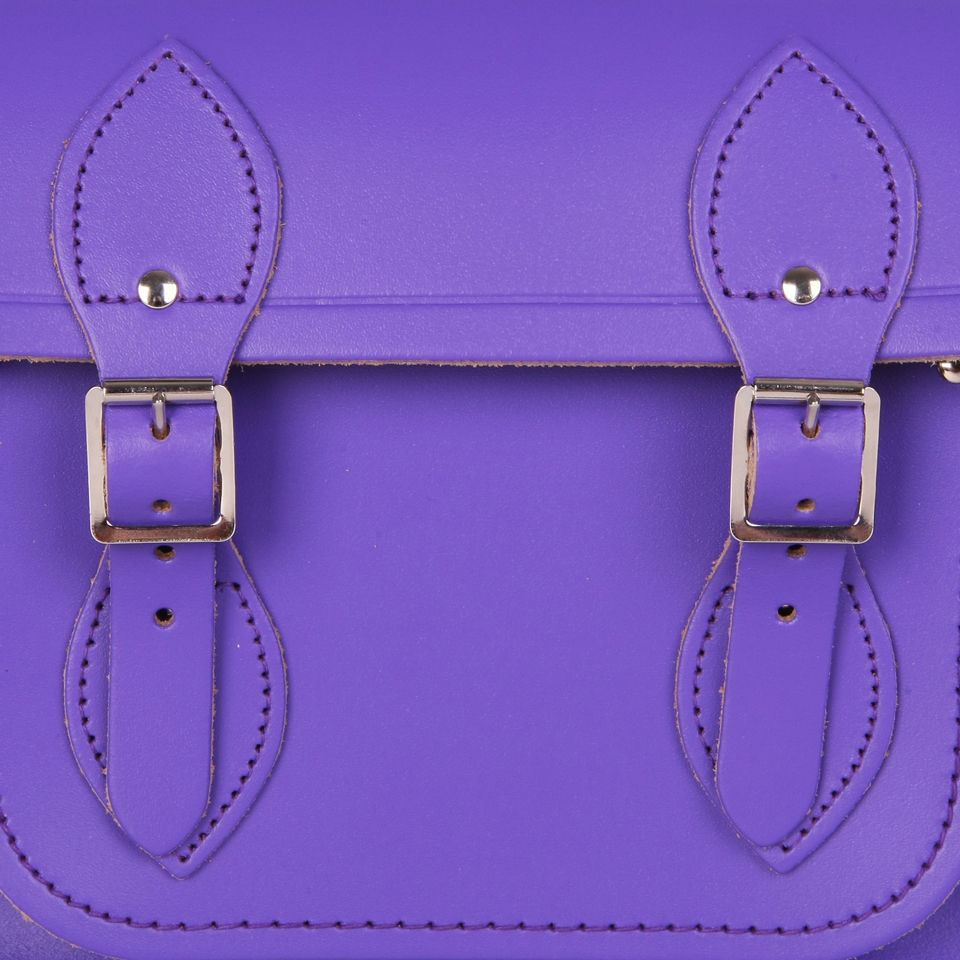 The Cambridge Satchel Company 11 Inch Leather Satchel - Violet 