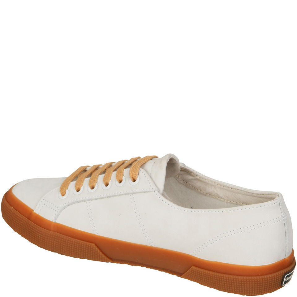 Superga Men s X Oliver Spencer Gum Sole Trainers White Allsole