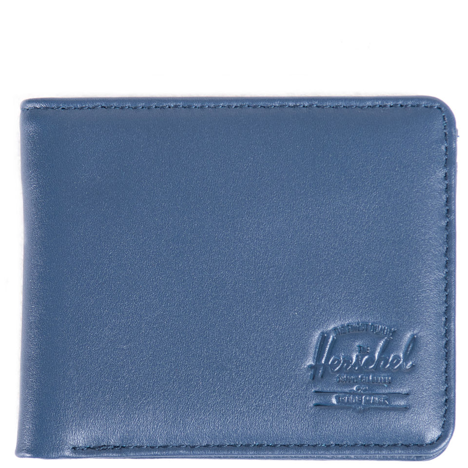 Herschel Supply Co. Hank Leather Wallet - Blue Leather