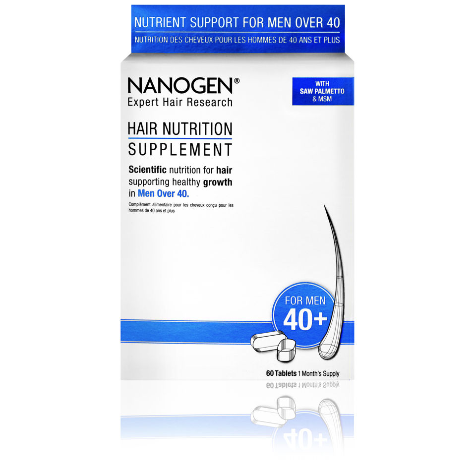 Nanogen Hair Nutrition For Men 40+ (60 Tablets)