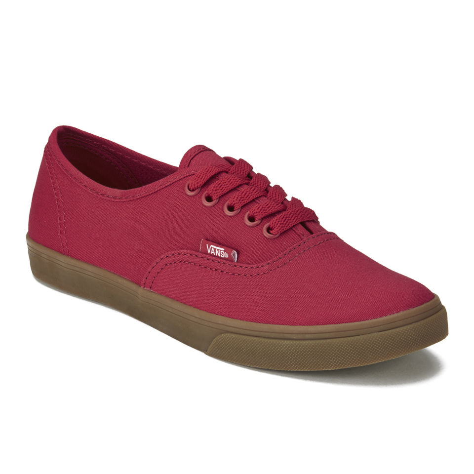 Vans Women's Authentic Lo Pro Barbados Trainers - Cherry | Worldwide Delivery |