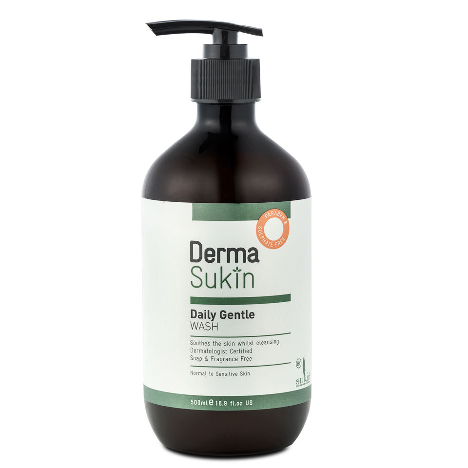 DermaSukin Daily Gentle Soap Free Wash (500ml)