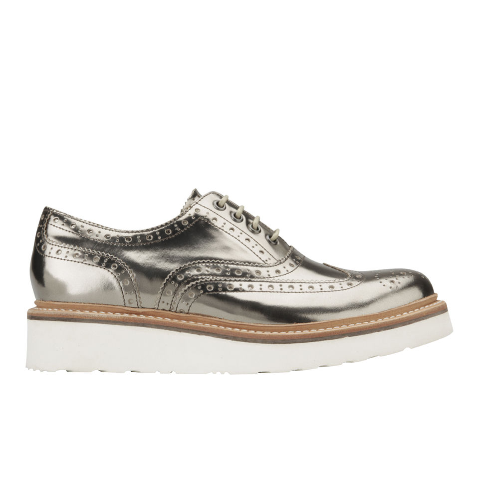 Grenson Women s Emily Metallic Brogues Bronze Coggles