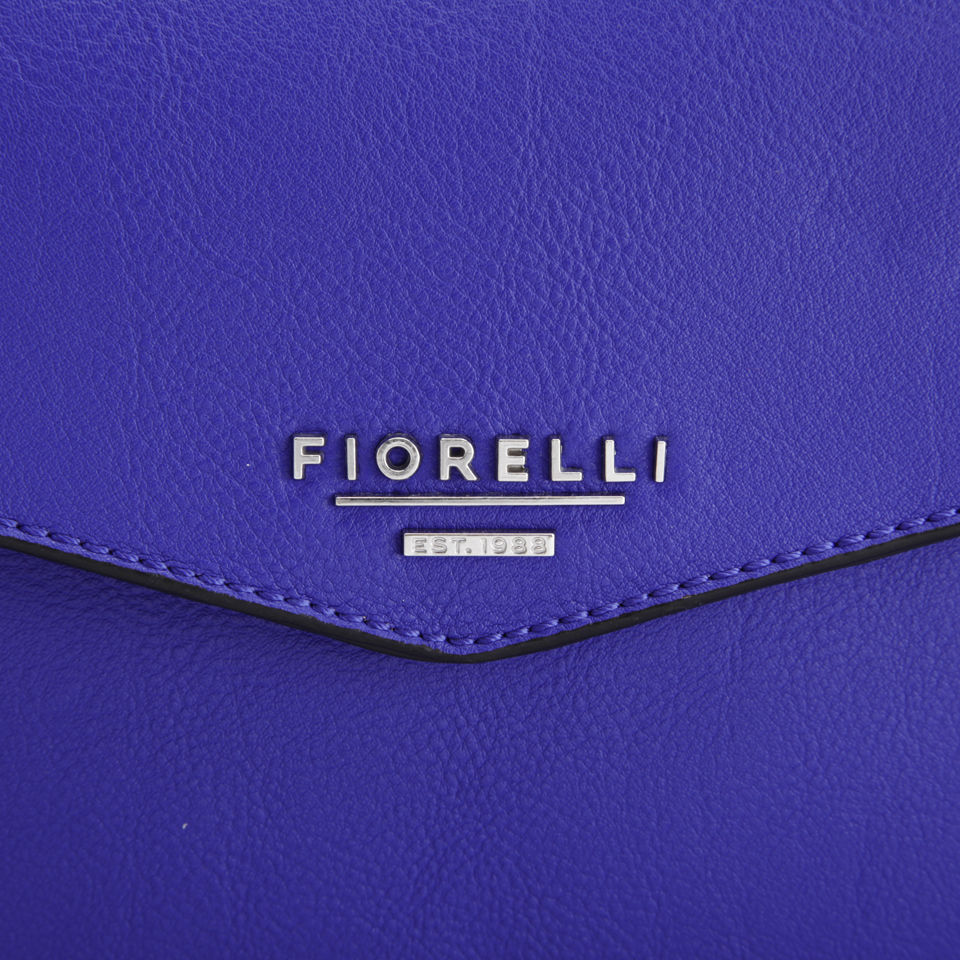 Fiorelli Mia Mini Bowler Bag - Cobalt/Ice/Black Mix