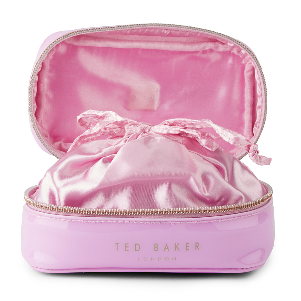 Ted Baker Bow Jewellery Case - Dusky Pink