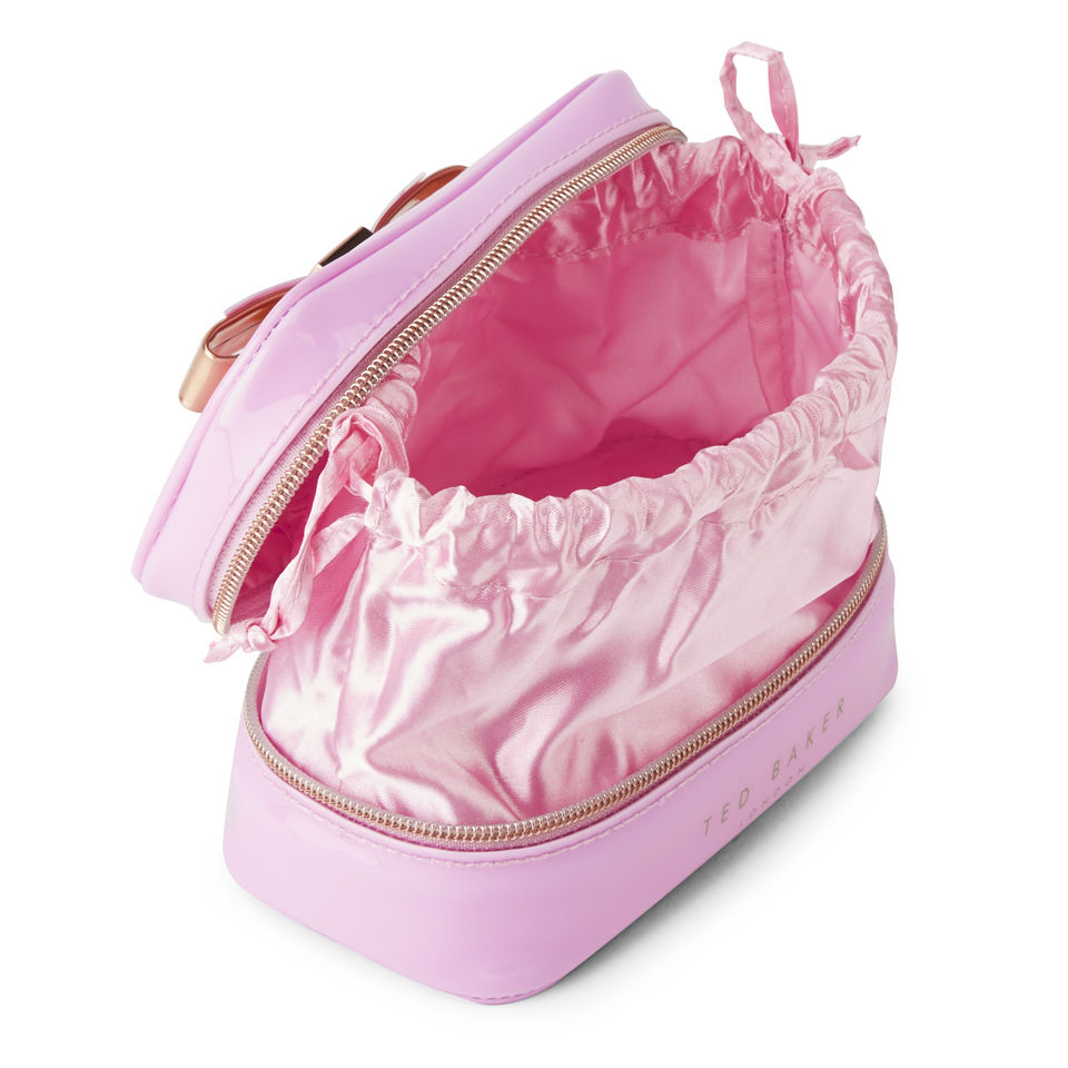 Ted Baker Bow Jewellery Case - Dusky Pink