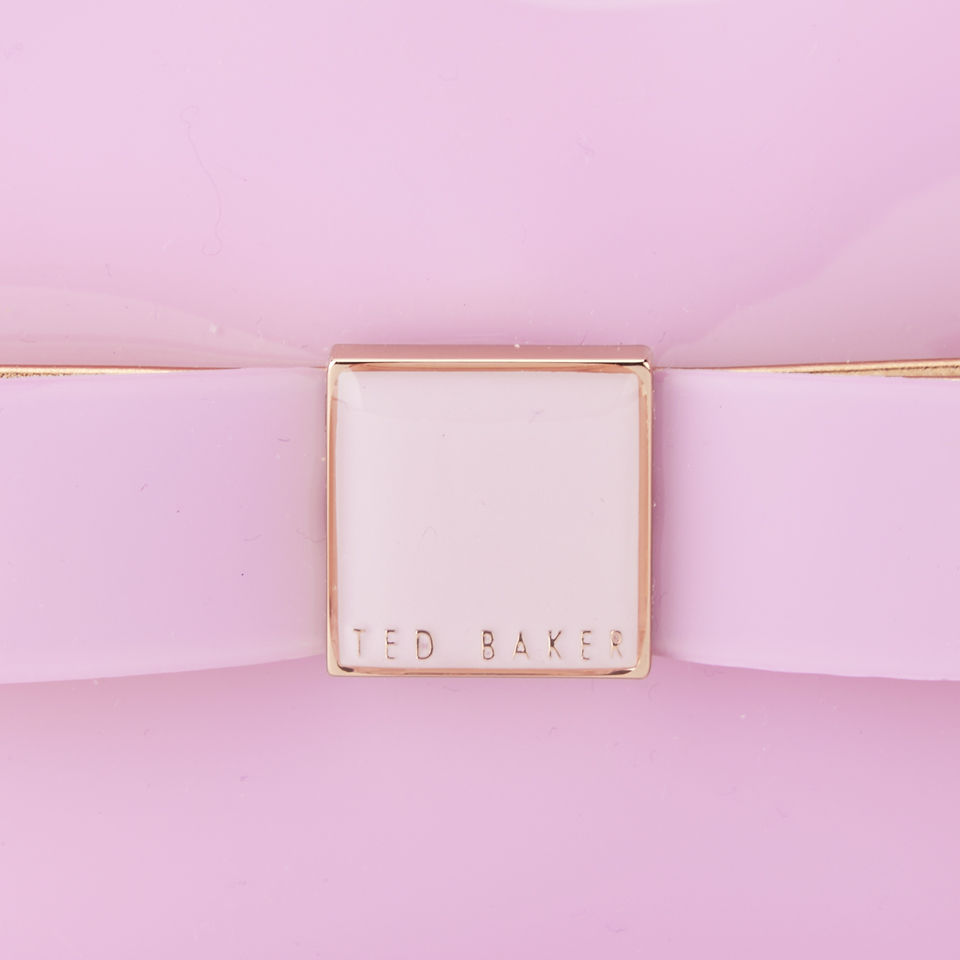 Ted Baker Bow Jewellery Case - Dusky Pink