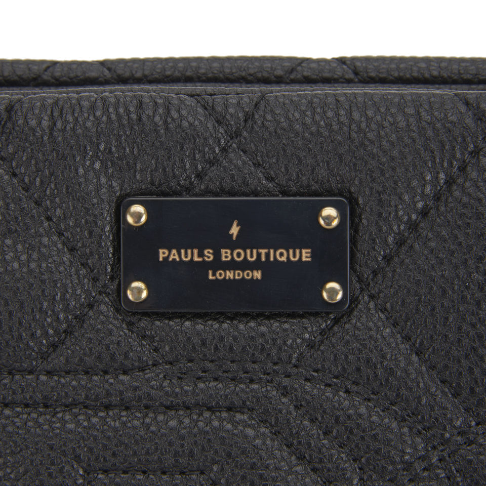 Paul's Boutique Holly Quilted Shoulder Bag - Black