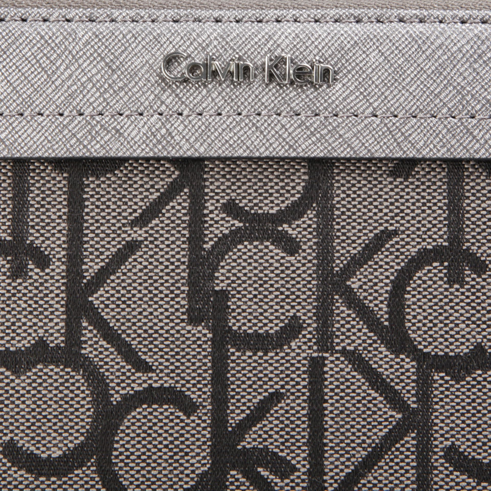Calvin Klein Women's Jen 1 Zip Around iPad Case - Pewter