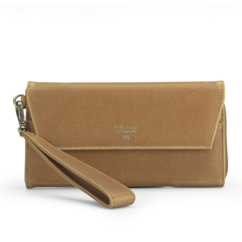Matt & Nat Mercer Flap Over Purse - Caramel