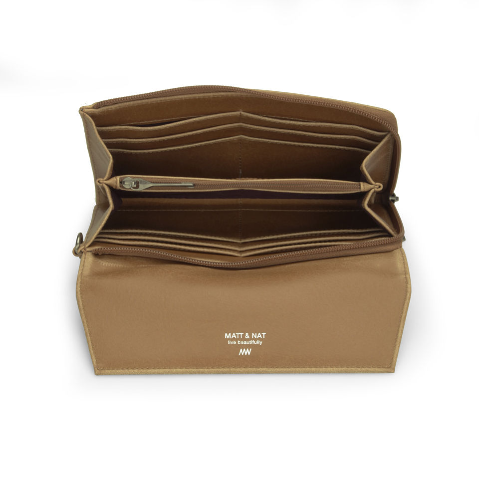 Matt & Nat Mercer Flap Over Purse - Caramel