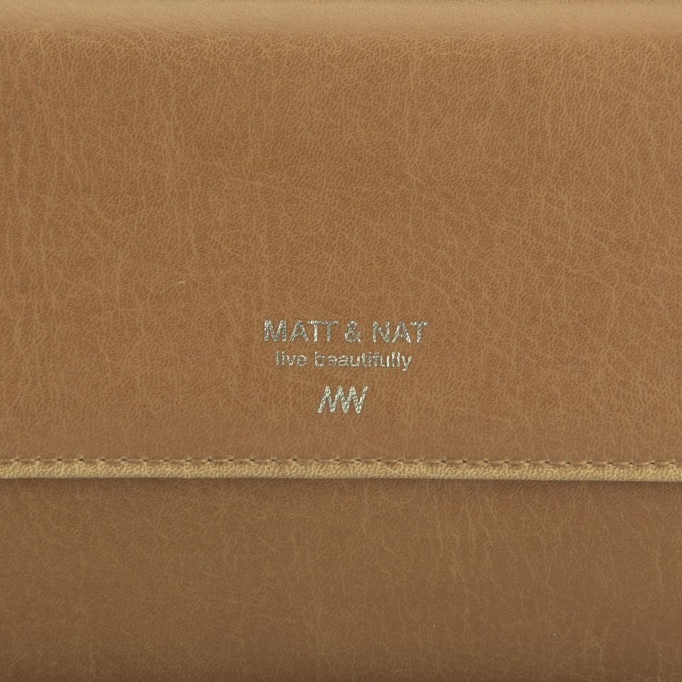 Matt & Nat Mercer Flap Over Purse - Caramel