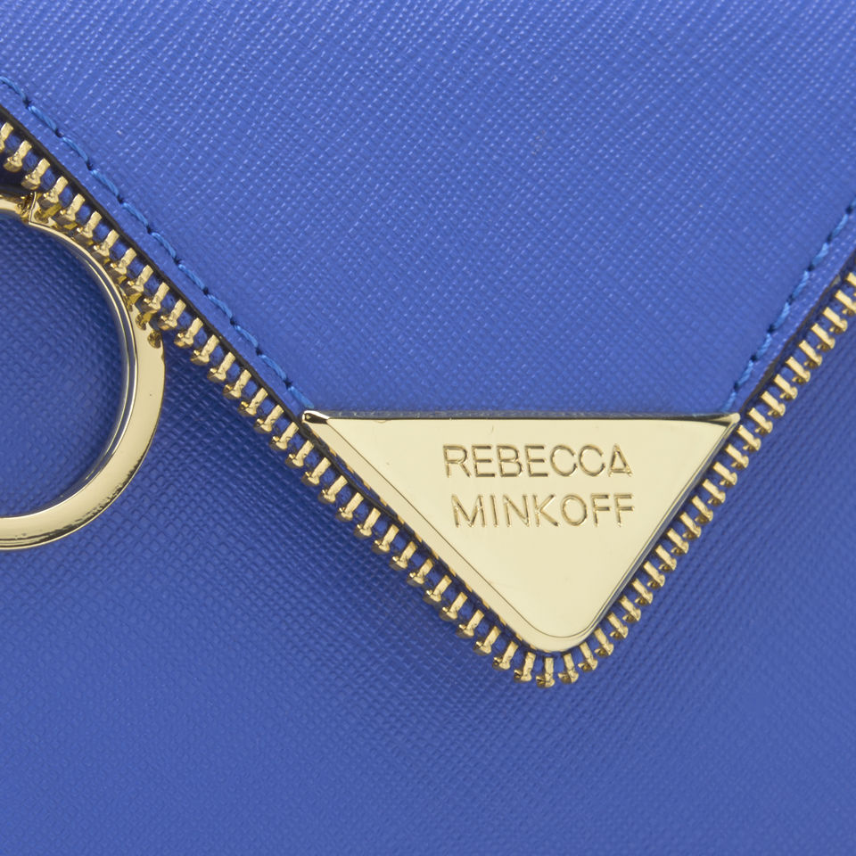 Rebecca Minkoff Women's Molly Metro Leather Purse - Bright Blue