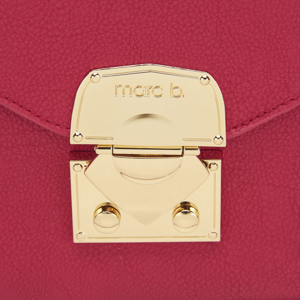 Marc B Cressida Hardware Envelope Clutch Bag - Red