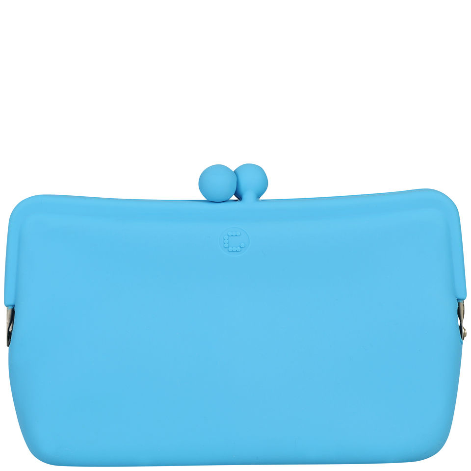 Candy Store Women's Silicone Cosmetic Bag  - Blue