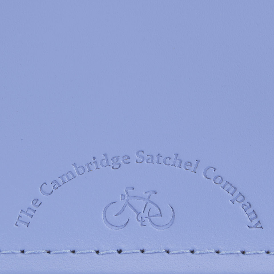 The Cambridge Satchel Company 14 Inch Classic Leather Satchel - Bellflower Blue