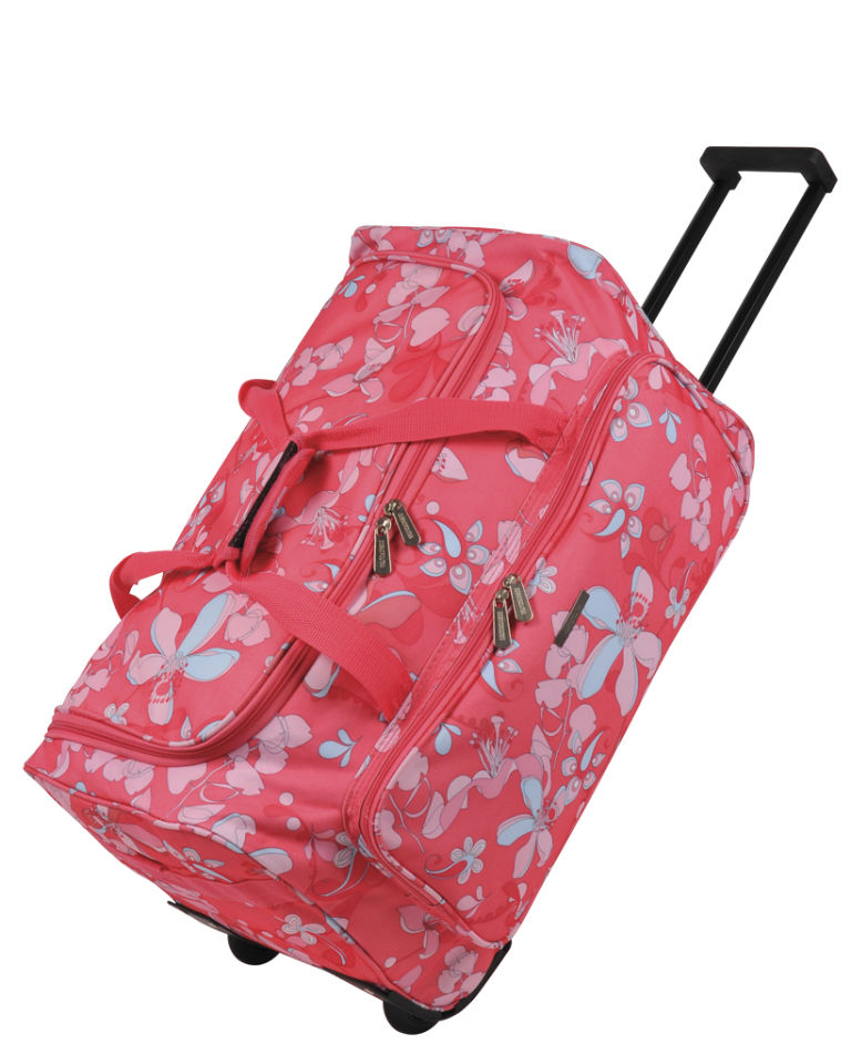 Cosmo Floral print wheeled suitcase