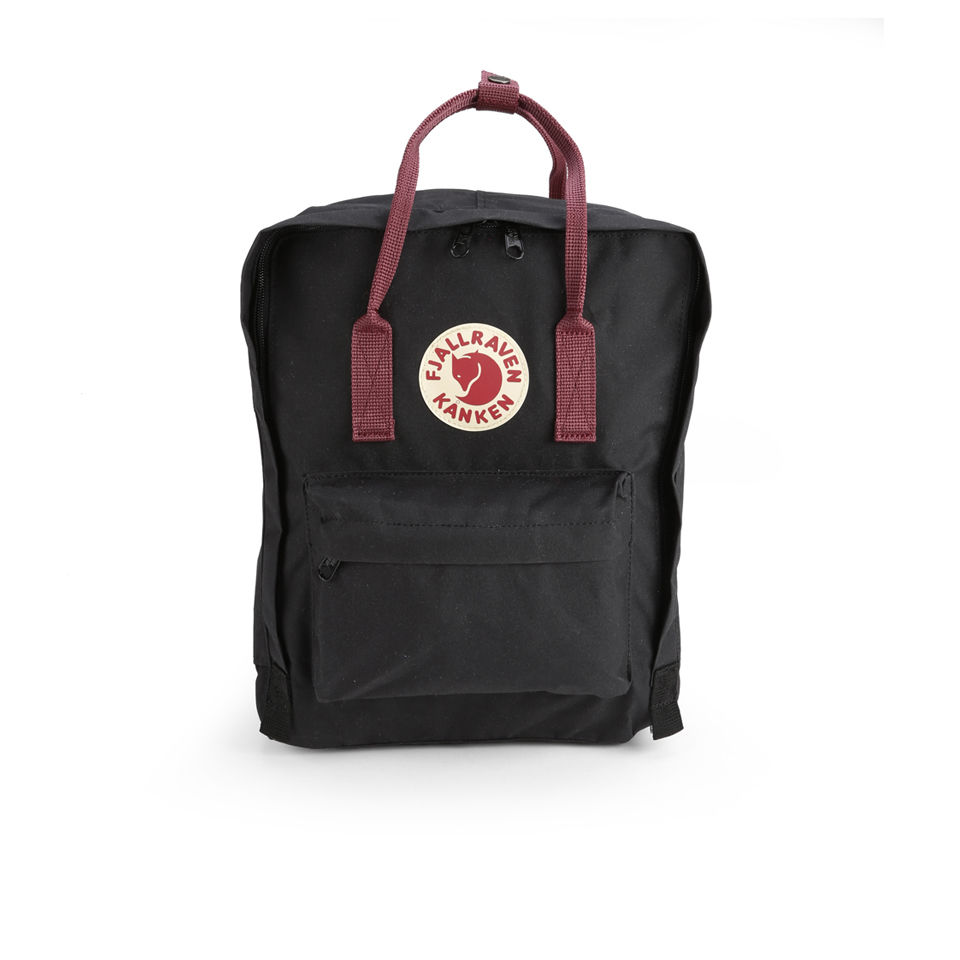 Plaats Melbourne spoel Fjallraven Kanken Backpack - Black/Ox Red