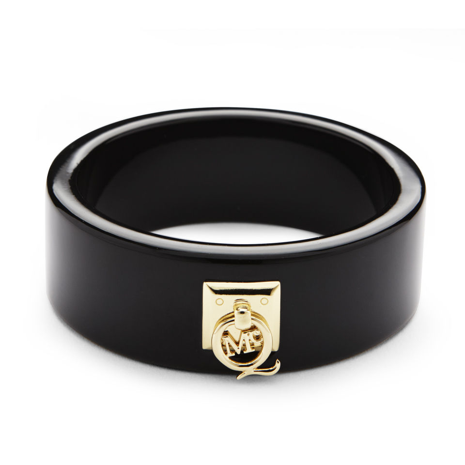 Alexander Mcqueen Crystal Embellished Ring In 7130 Greige