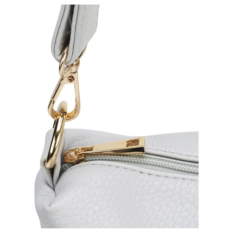 Kris-Ana Buckle Tote Bag - Grey