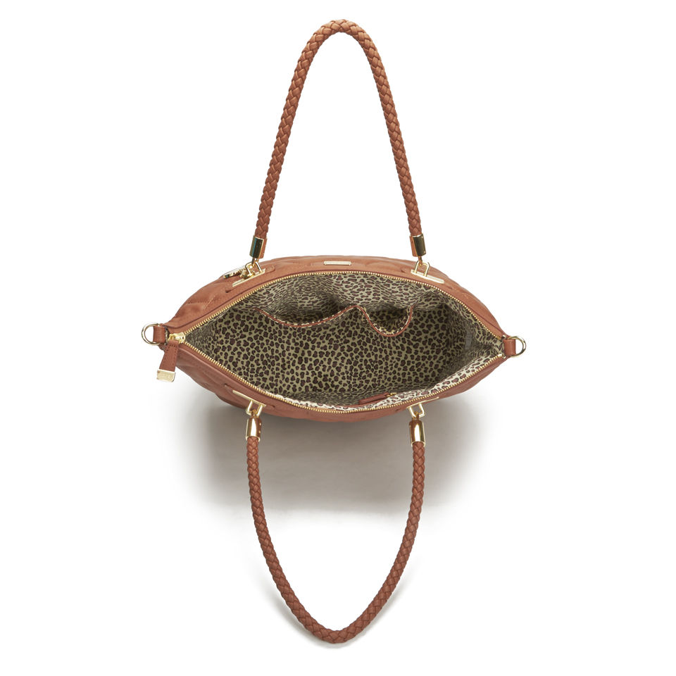 Marc B Hudson Noveau Quilted Shopper - Tan