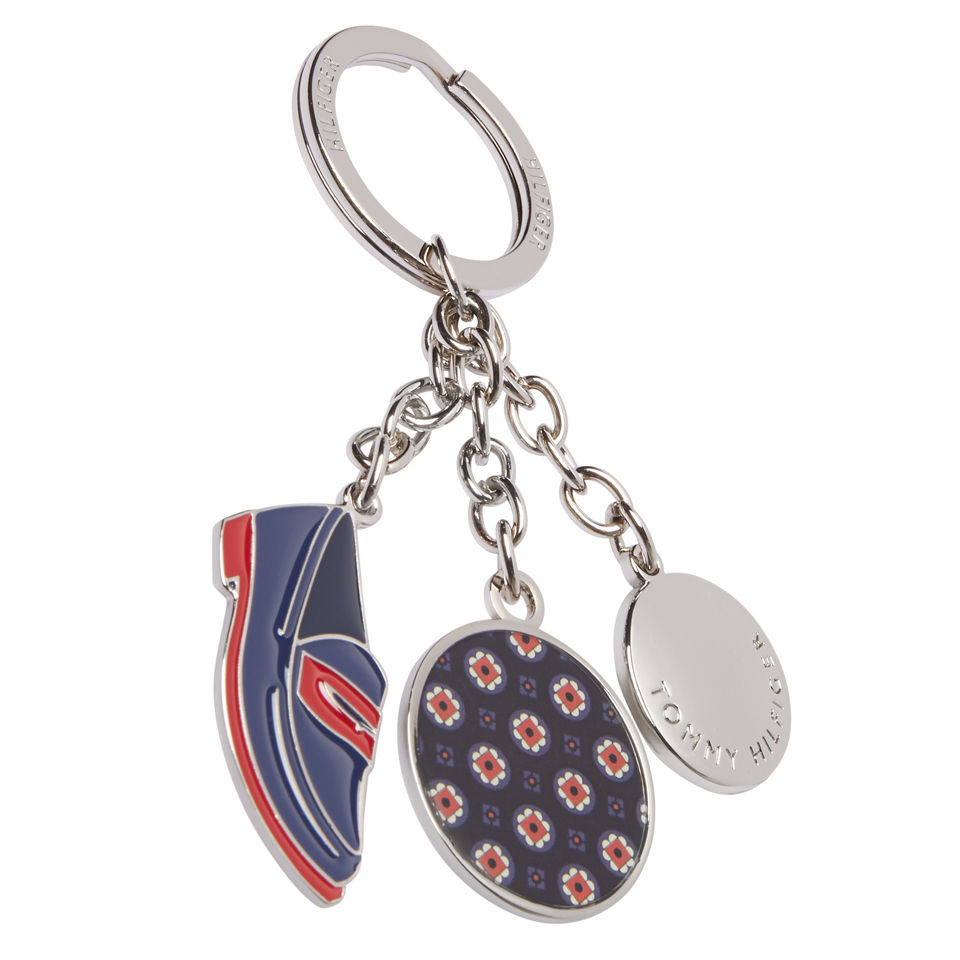 Tommy Hilfiger Women's Penny Loafer Keyfob - Midnight/Red