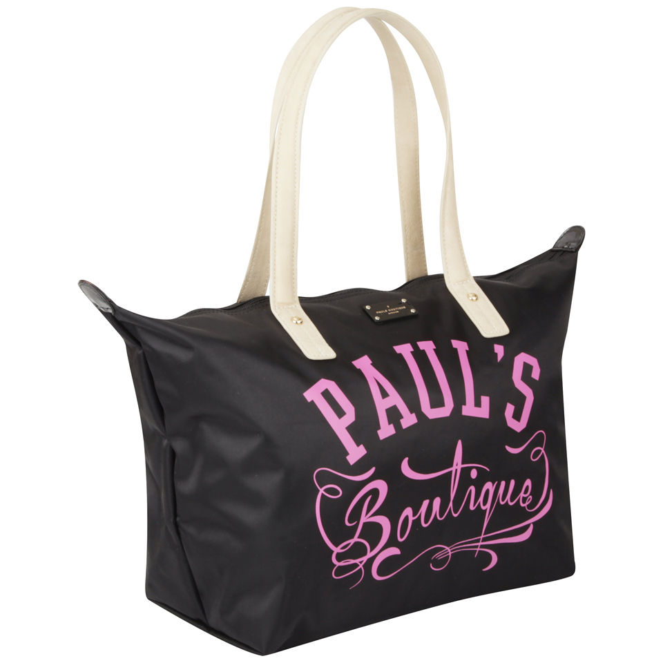 Paul's Boutique Betty Logo Print Tote Bag - Black