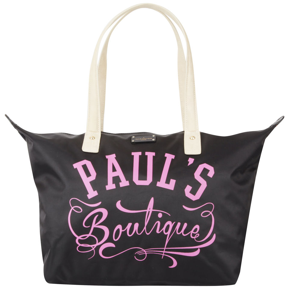 Paul's Boutique Betty Logo Print Tote Bag - Black
