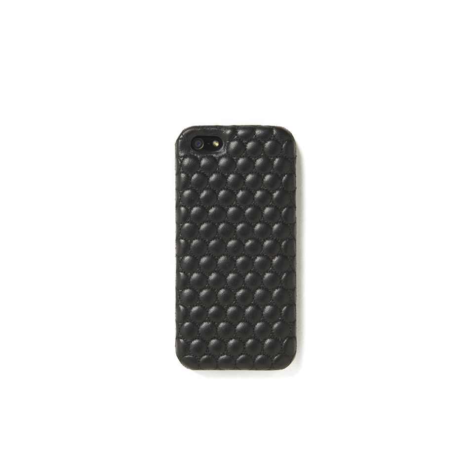 The Case Factory Women's iPhone 5 Case - Bubbles Nappa Black