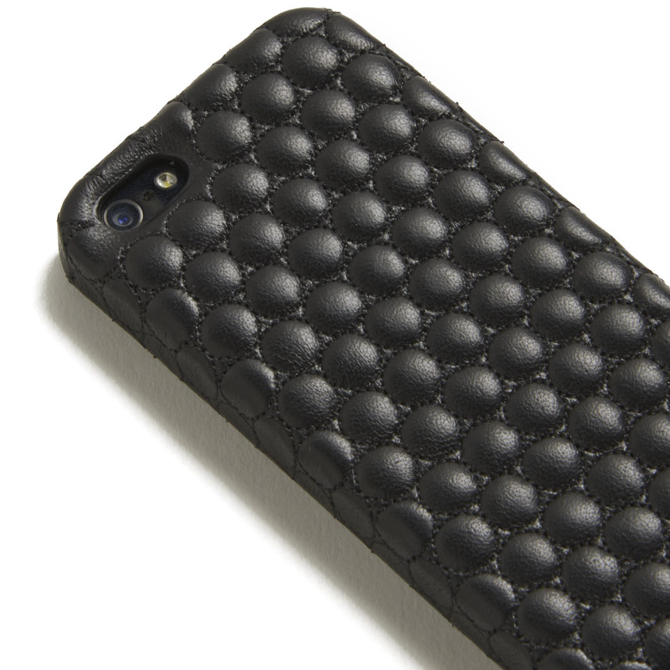 The Case Factory Women's iPhone 5 Case - Bubbles Nappa Black