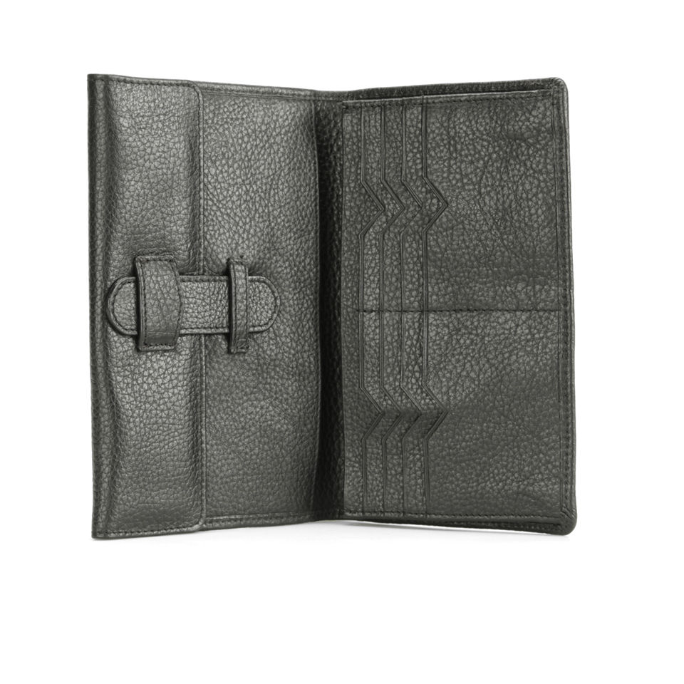 French Connection Men's Alvin Leather Formal Wallet - Black