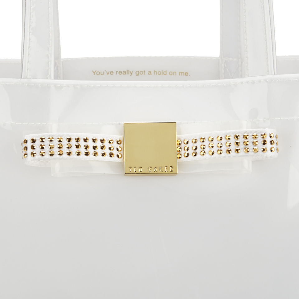 Ted Baker Belcon Bow Jewel Small Icon Bag - White