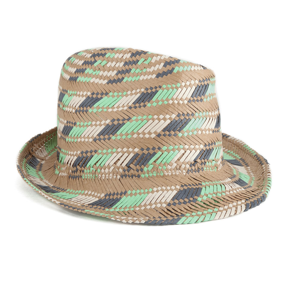 French Connection Women's Brogan Hat - Midori/Barley Sugar
