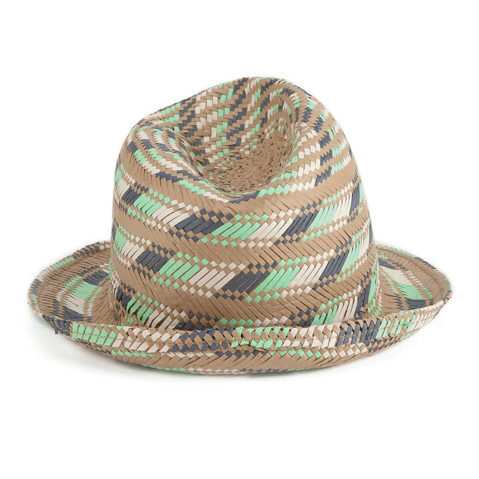 French Connection Women's Brogan Hat - Midori/Barley Sugar