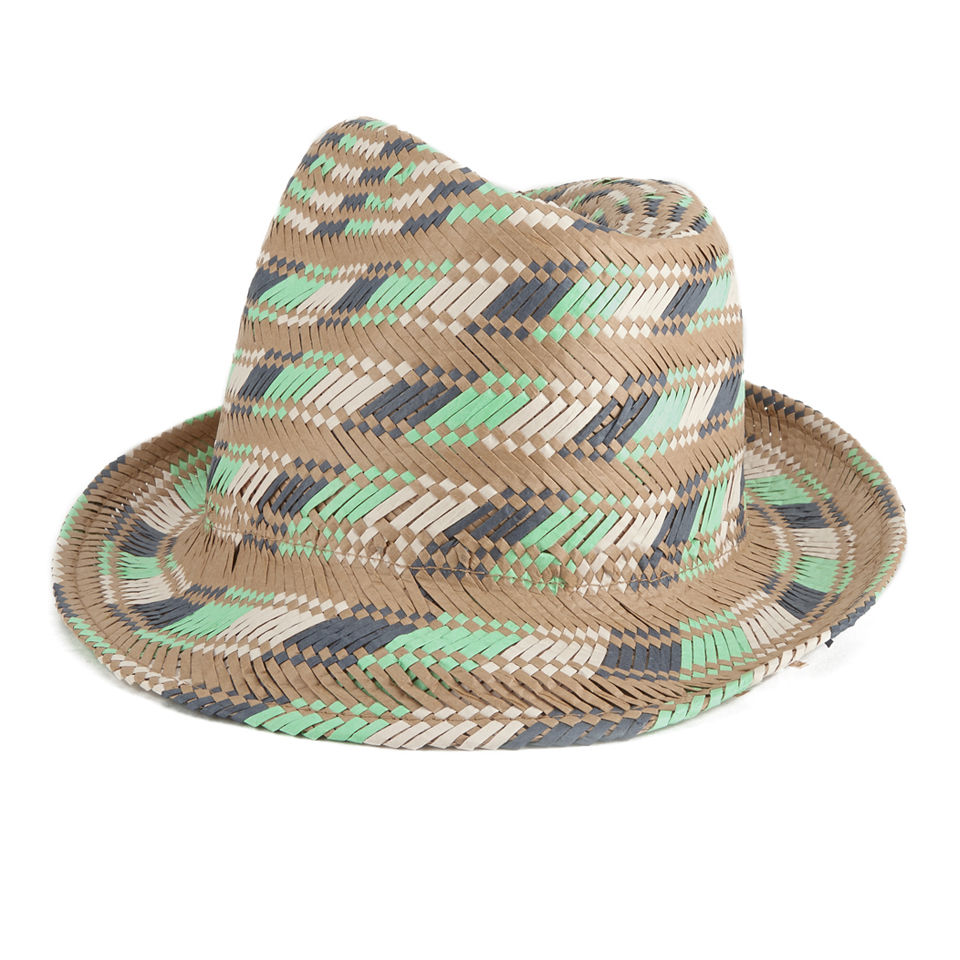 French Connection Women's Brogan Hat - Midori/Barley Sugar