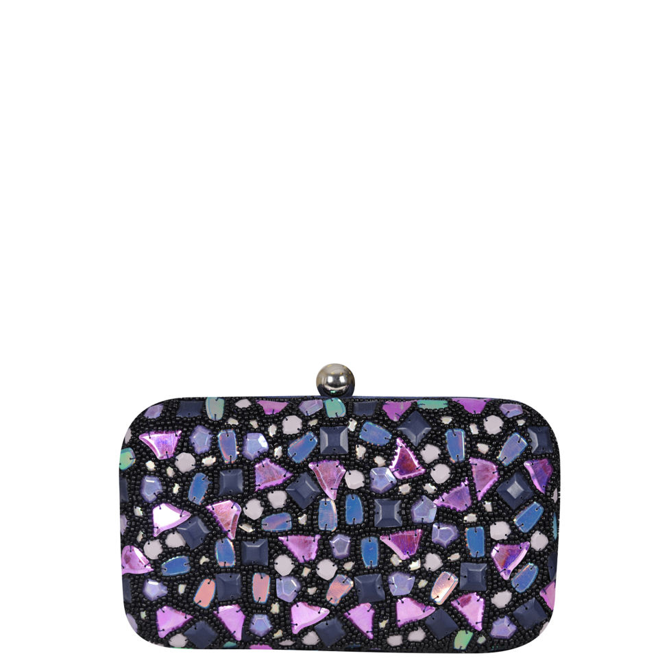 French Connection Mosaic Me Clutch - Multi